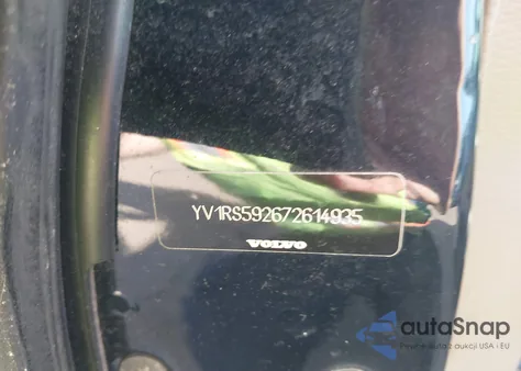 2007 Volvo S60 2.5T from USA, damaged, VIN YV1RS592672614935